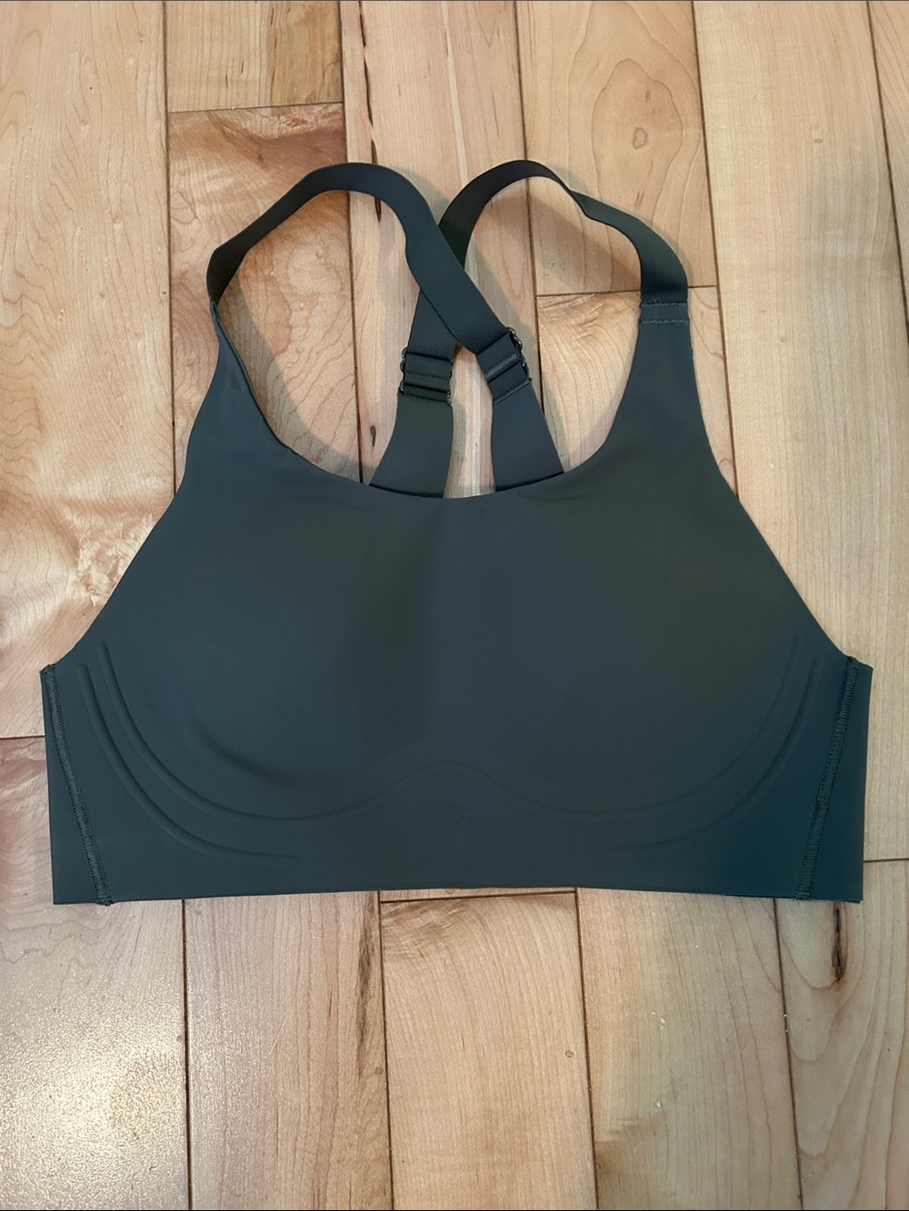 Gymshark High-Support Sports Bra - khaki green